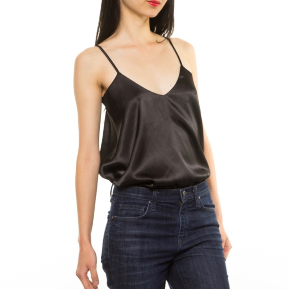 Black Bella Satin Cami